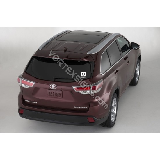 UBER Squre Logo vinyl decal exterior accessory UBER Squre Logo sticker for car window