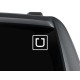 5 inch UBER Square vinyl decal interior UBER Square sticker for front windshield