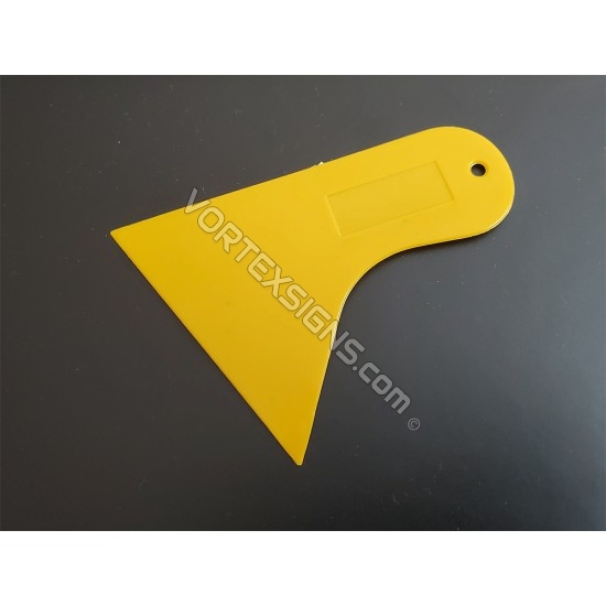 Installation Squeegee sticker